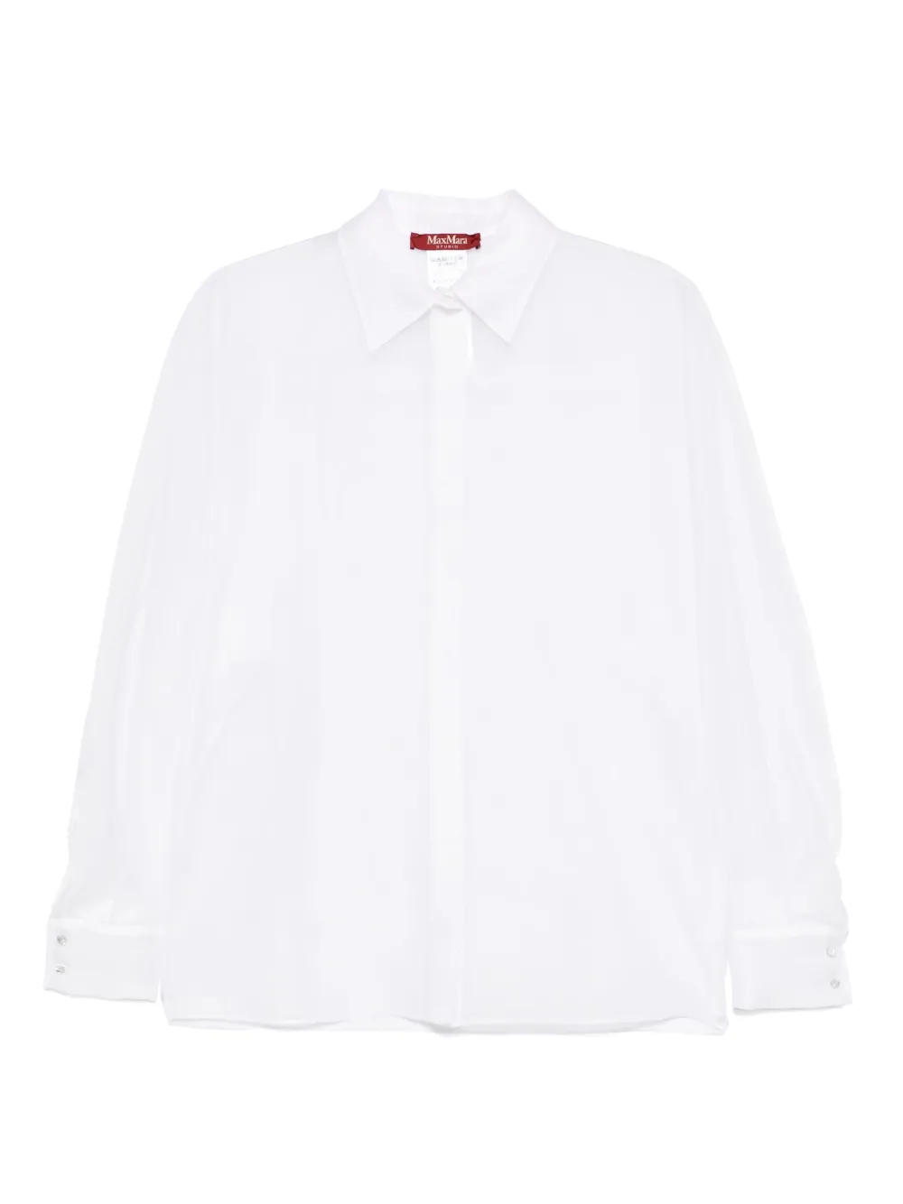 

Рубашка с длинными рукавами MAX MARA, белый