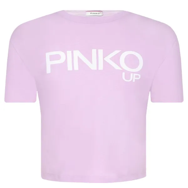 

Укороченная футболка из джерси Pinko Up, лавандовый