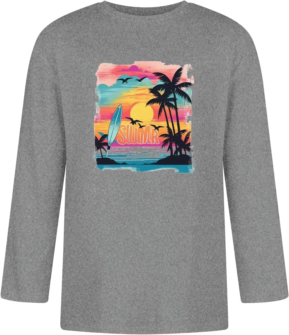 

WENKOMG1 мужская футболка с принтом, 3/4 рукава, M-3XL