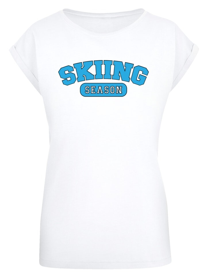 

Футболка F4NT4STIC T-Shirt Skiing Season Winter Sport, белый