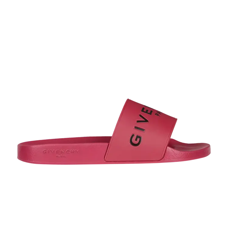 Кроссовки Givenchy Wmns Logo Slide 'Fig Pink', розовый