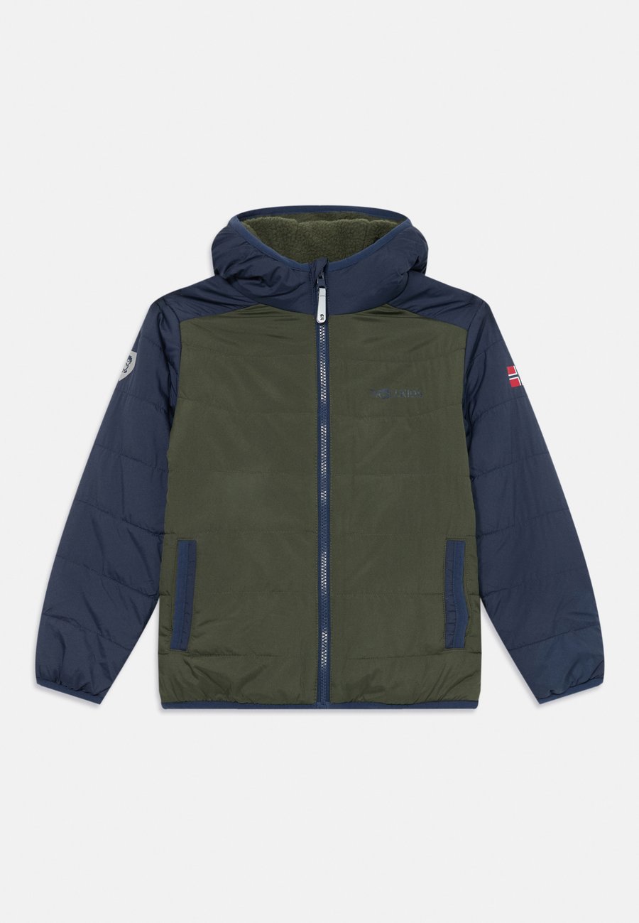 

Зимняя куртка TROLLKIDS KIDS SANDVIKA TURNOVER JACKET UNISEX, Ivy/Navy/Khaki