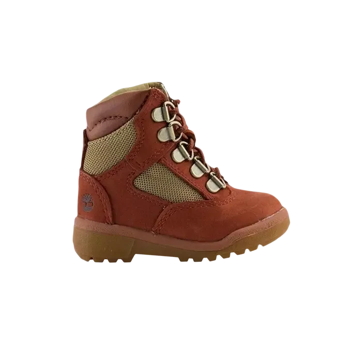 Детские ботинки Timberland Field Boot Toddler 'Rust', красный
