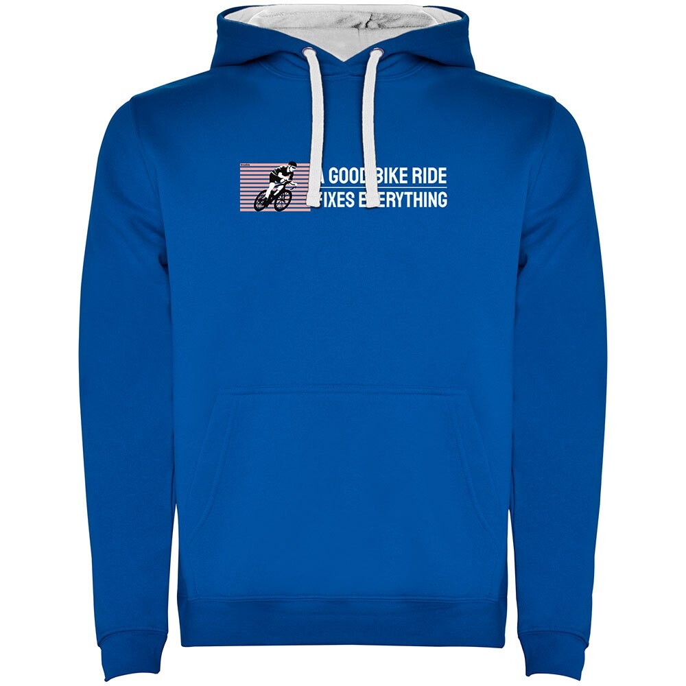 

Худи Kruskis Good Bike Ride Two-Colour, синий