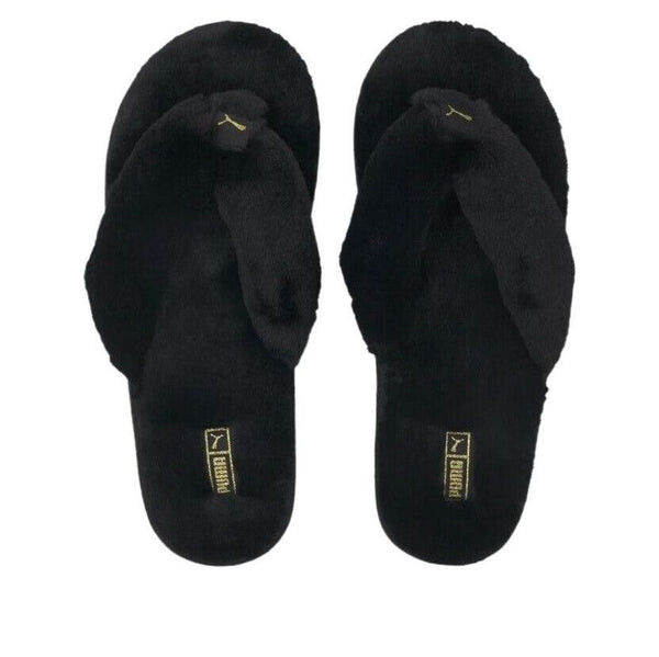 Тапочки fluff flip bx 'black' Puma, черный — фото 4