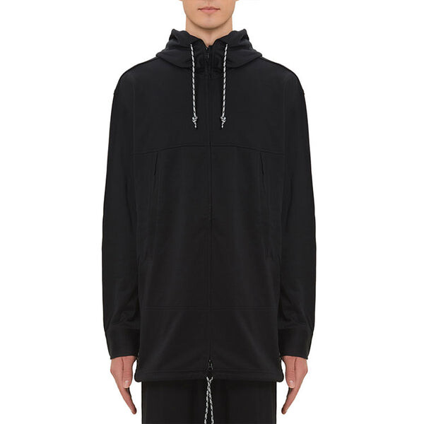 Куртка men's y-3 hooded track jacket black Adidas, черный — фото 3