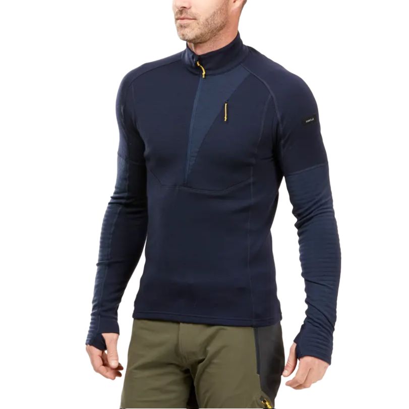 

DECATHLON Мужская футболка FORCLAZ MT900, сине-черная