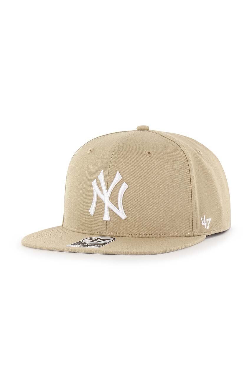 

Бейсбольная кепка 47 бренда MLB New York Yankees 47 Brand, бежевый