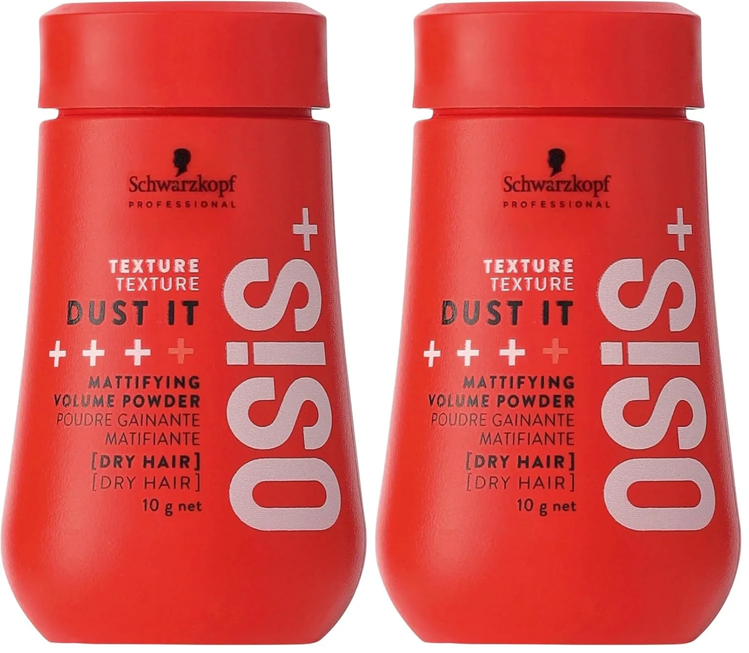 OSiS+ Dust It - Матирующая и текстурирующая пудра для придания объема - Длительная фиксация, сильный контроль и разделение прядей для различных причесок. 19.84 г (2 шт.)