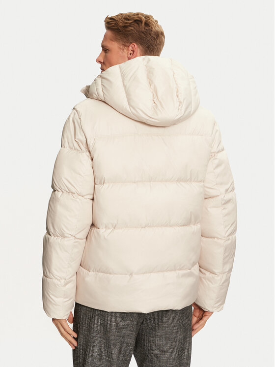 Зимняя куртка стандартного кроя K10K113476 Calvin Klein, бежевый — фото 3