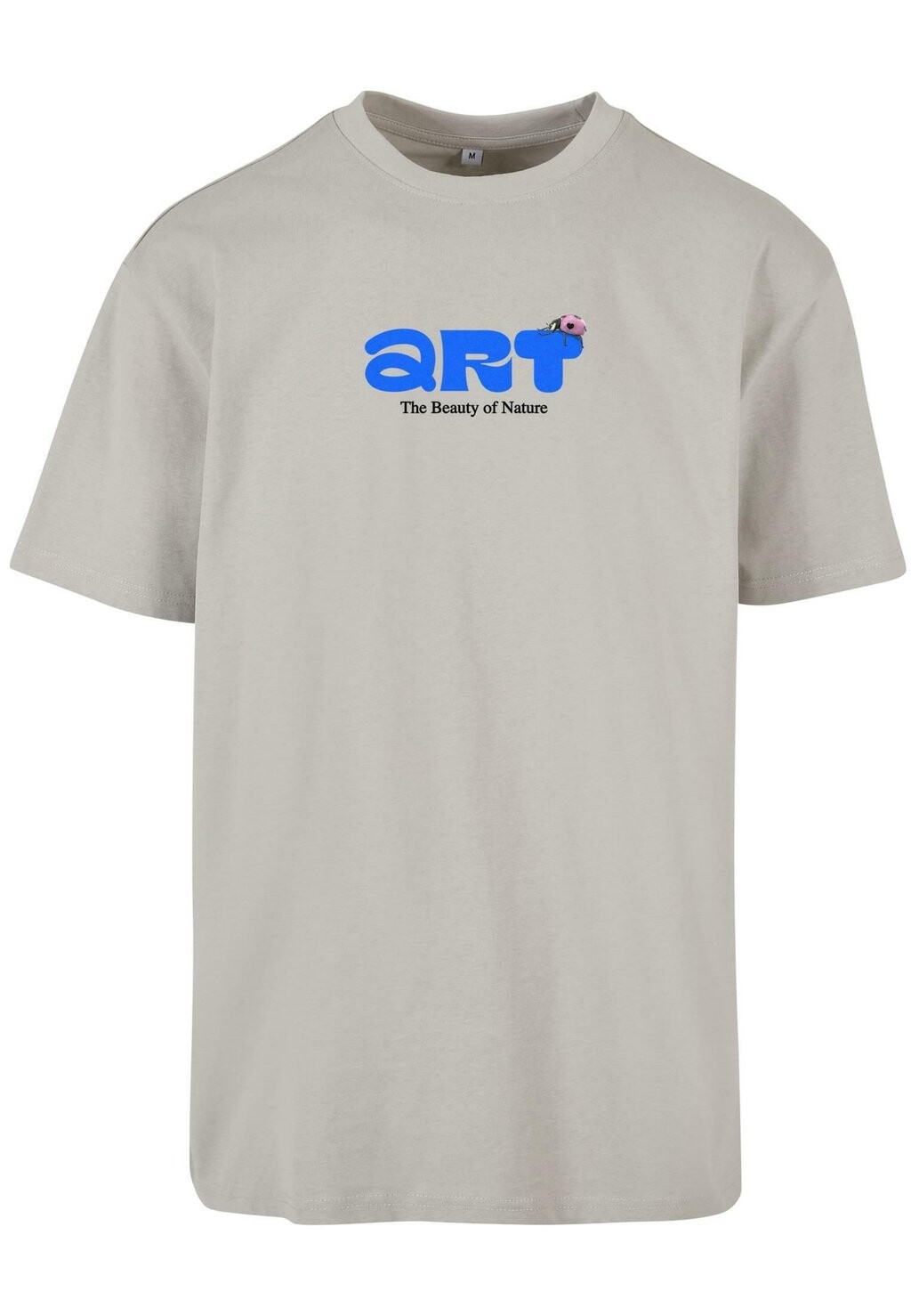 

Футболка с принтом Puffer Peace Huge Tee Upscale by Mister Tee, бежевая