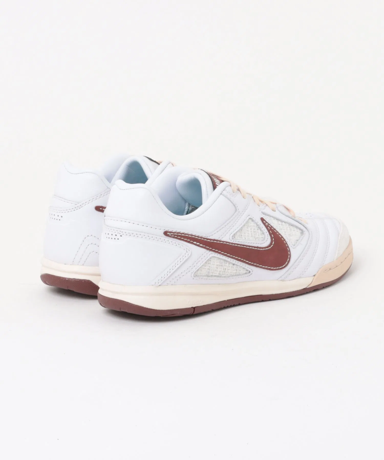 Мужские кроссовки NIKE Gato из натуральной кожи белые — фото 2