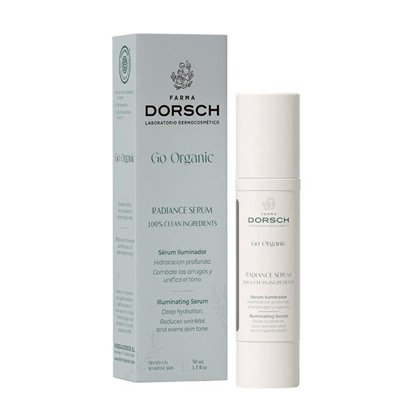 Сыворотка Farma Dorsch — Для лица Go Organic Radiance для увлажнения и сияния кожи, 50 мл — фото 2