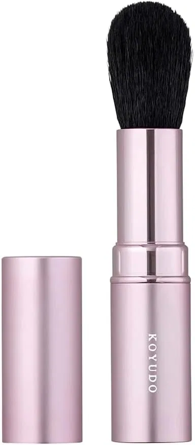 Кисть для румян Koyudo M023 Portable Cheek Brush M21, розовая — фото 4