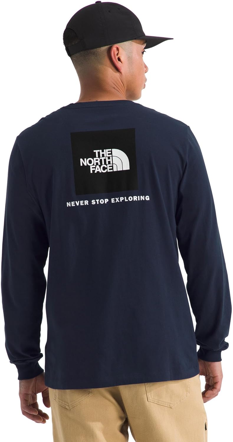 

Мужская футболка North Face Box NSE с длинным рукавом The North Face, Summit Navy, Синий, Мужская футболка North Face Box NSE с длинным рукавом The North Face, Summit Navy