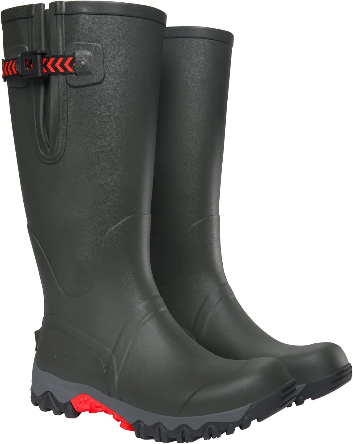 Ботинки унисекс Viking Trophy High Rain Boot, зеленый — фото 4