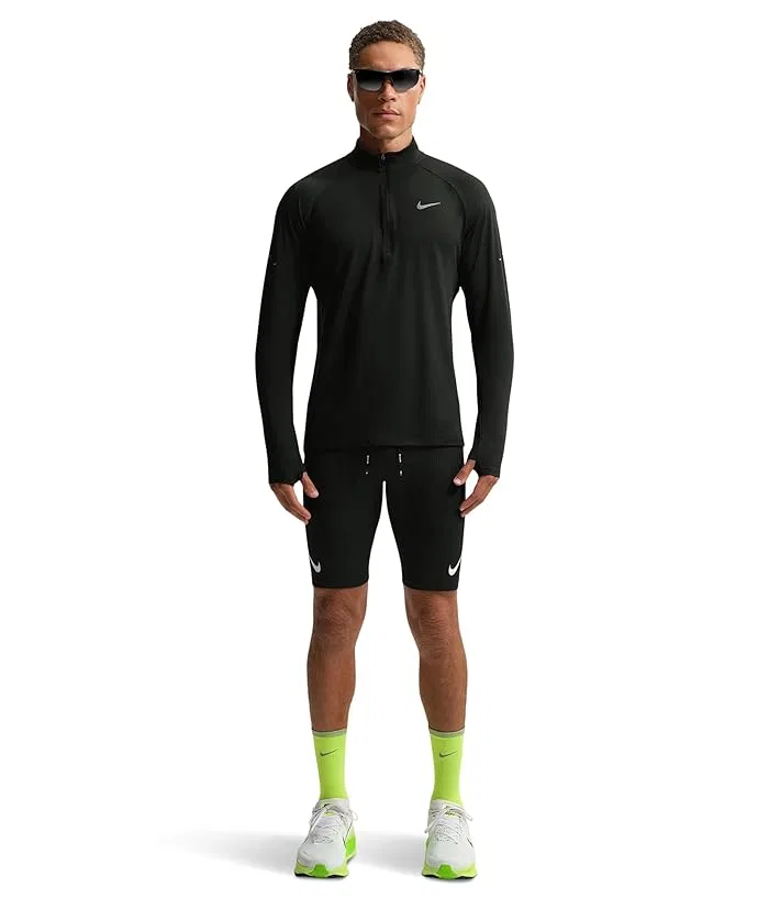 Футболка Dri-FIT Stride Reflective Midlayer Nike, Black/Reflective Silver