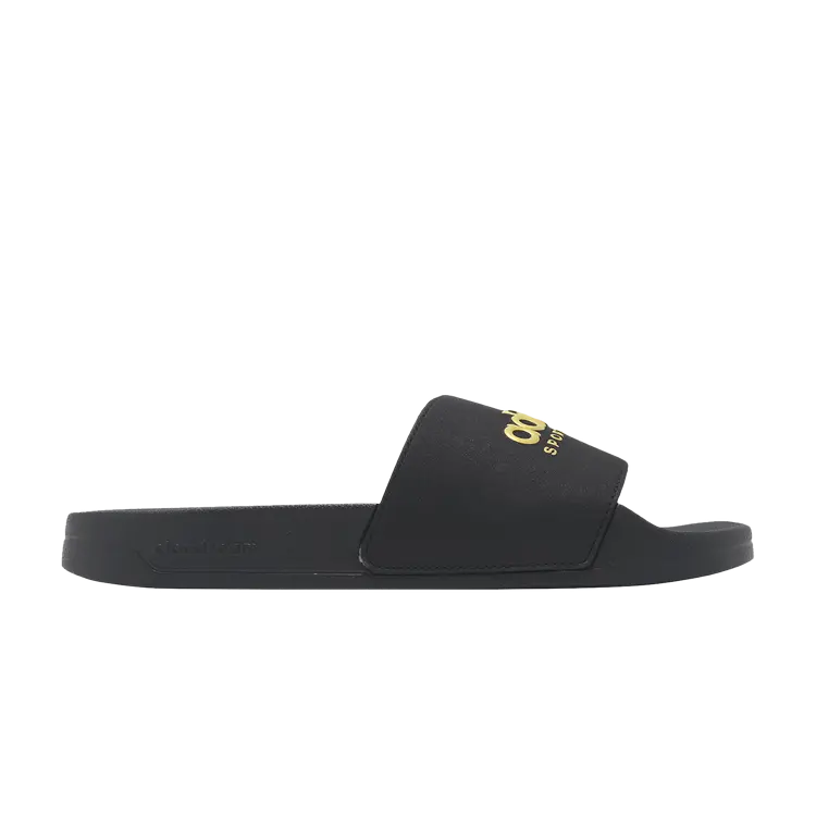 

Кроссовки Adilette Shower Slide, цвет Black Matte Gold, Черный, Кроссовки Adilette Shower Slide, цвет Black Matte Gold
