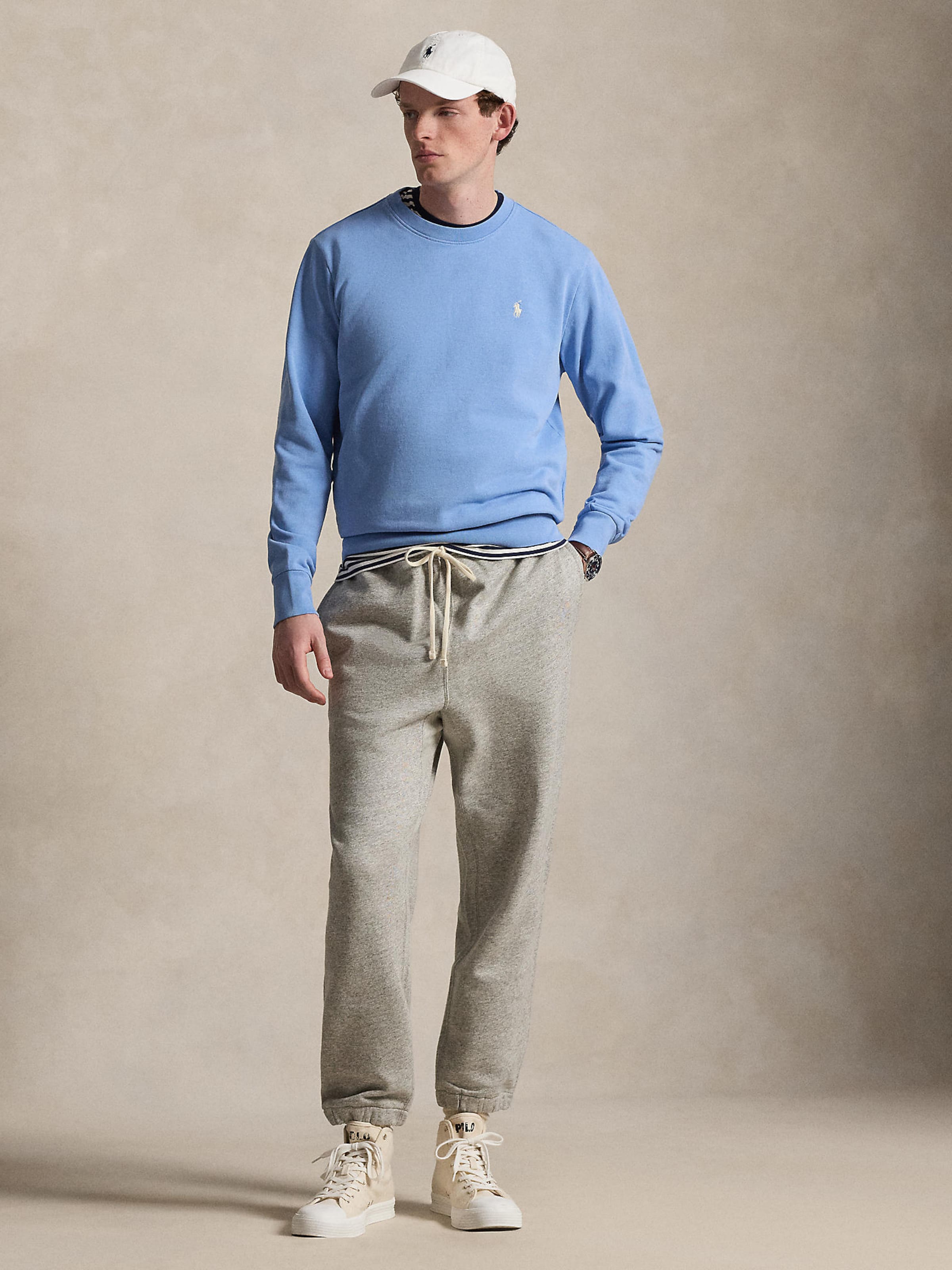 Polo Ralph Lauren Свитшот в цвете Royal Blue — фото 4