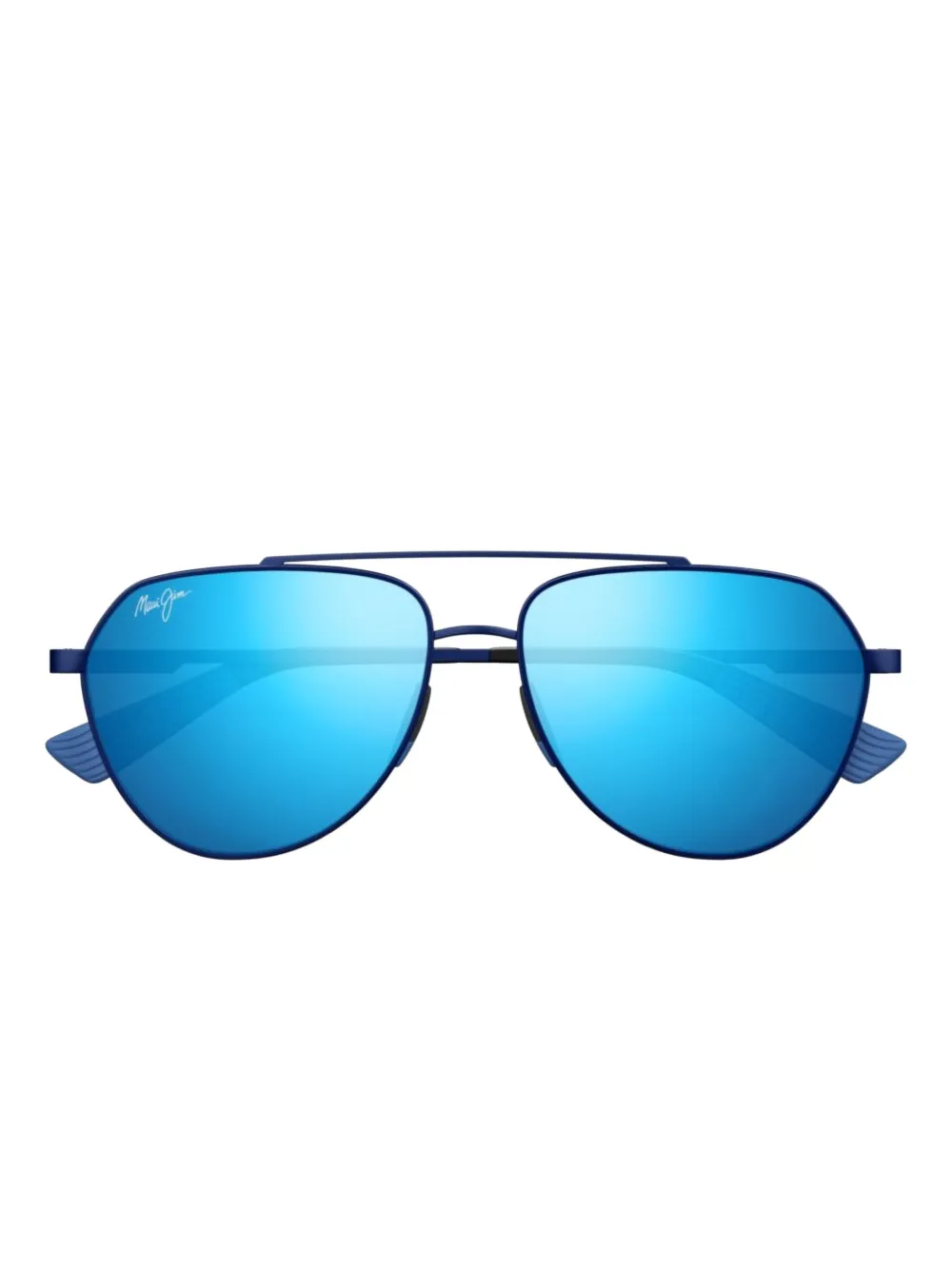 

Солнцезащитные очки в матовой оправе Maui Jim, синий