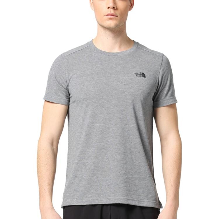 

Футболка мужская серая The North Face, серый