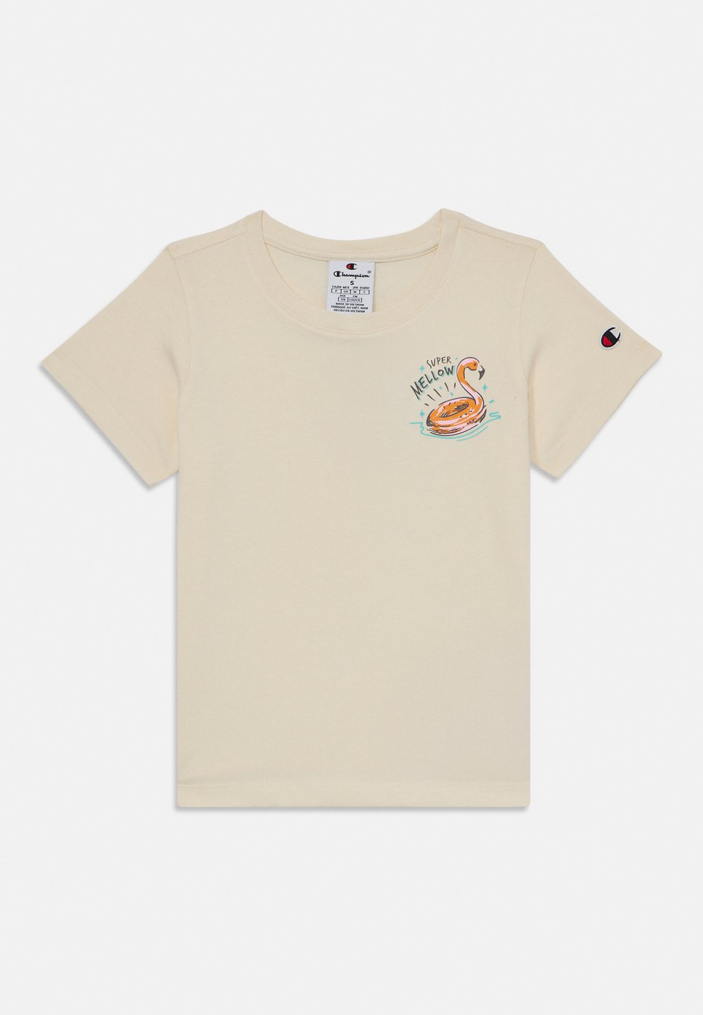 

Футболка с принтом SUMMER CREW NECK Champion, бежевый