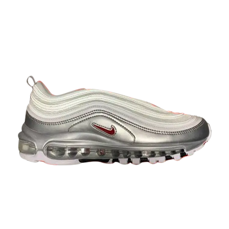 

Кроссовки Nike Air Max 97 QS 'B-Sides White Silver', белый