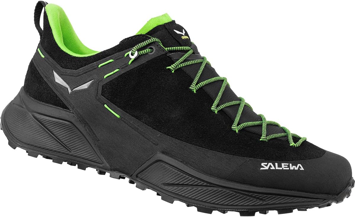 

Мужские кожаные походные ботинки Salewa Dropline - удобные, легкие ботинки для скоростного пешего туризма, черный