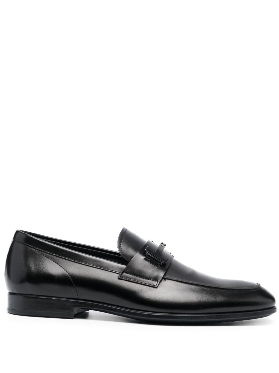 

Tod's лоферы с пряжкой Double T, черный