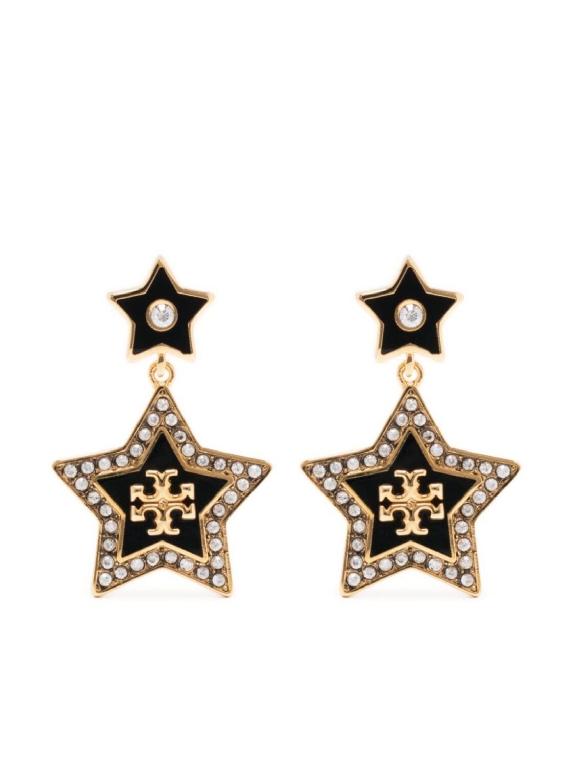 

Серьги-подвески Falling Star Tory Burch, золотой