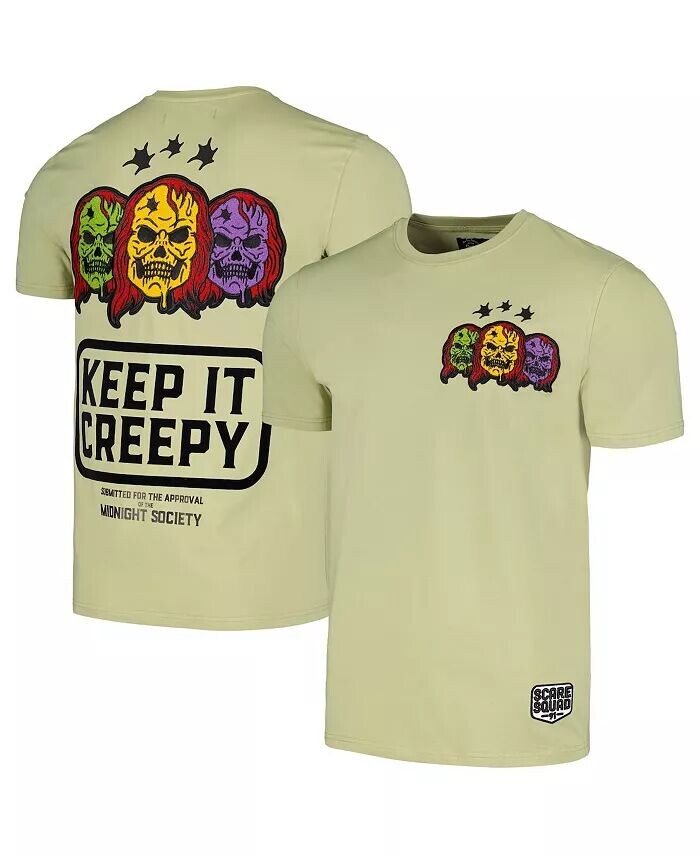 

Мужская и женская футболка Olive Are You Afraid of the Dark Keep It Creepy Freeze Max