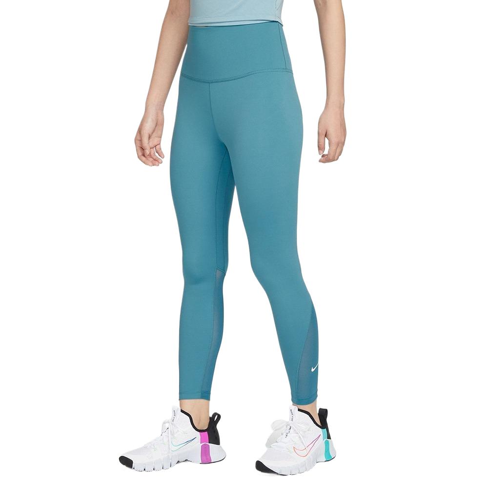 Женские спортивные брюки бирюзовые Nike, сине-зеленые — фото 2