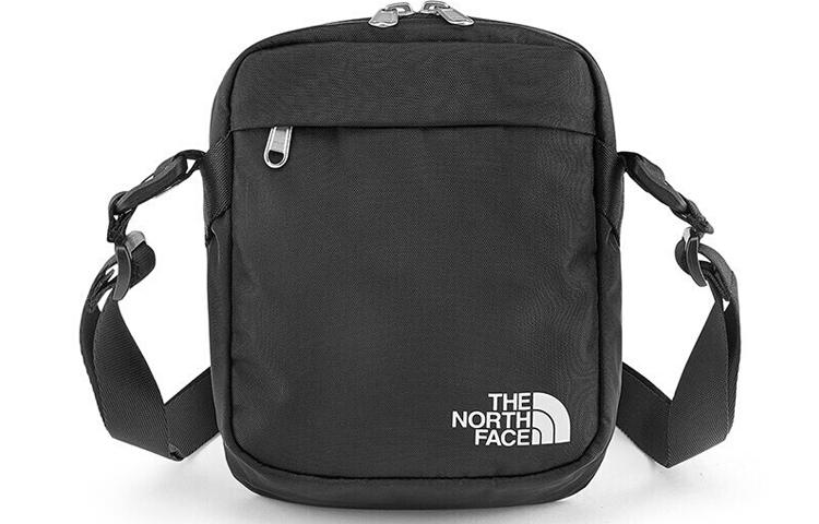 

THE NORTH FACE Сумка на плечо 2 л, сумка через плечо, полиамидная, черная и белая, унисекс