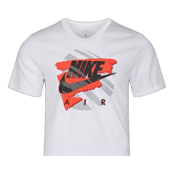 

Футболка Nike Solid Regular Fit T-Shirt 'White', белый