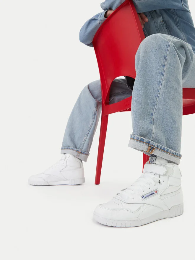 Reebok Кроссовки EO-EX-O-FIT HI 100000108 белые — фото 2