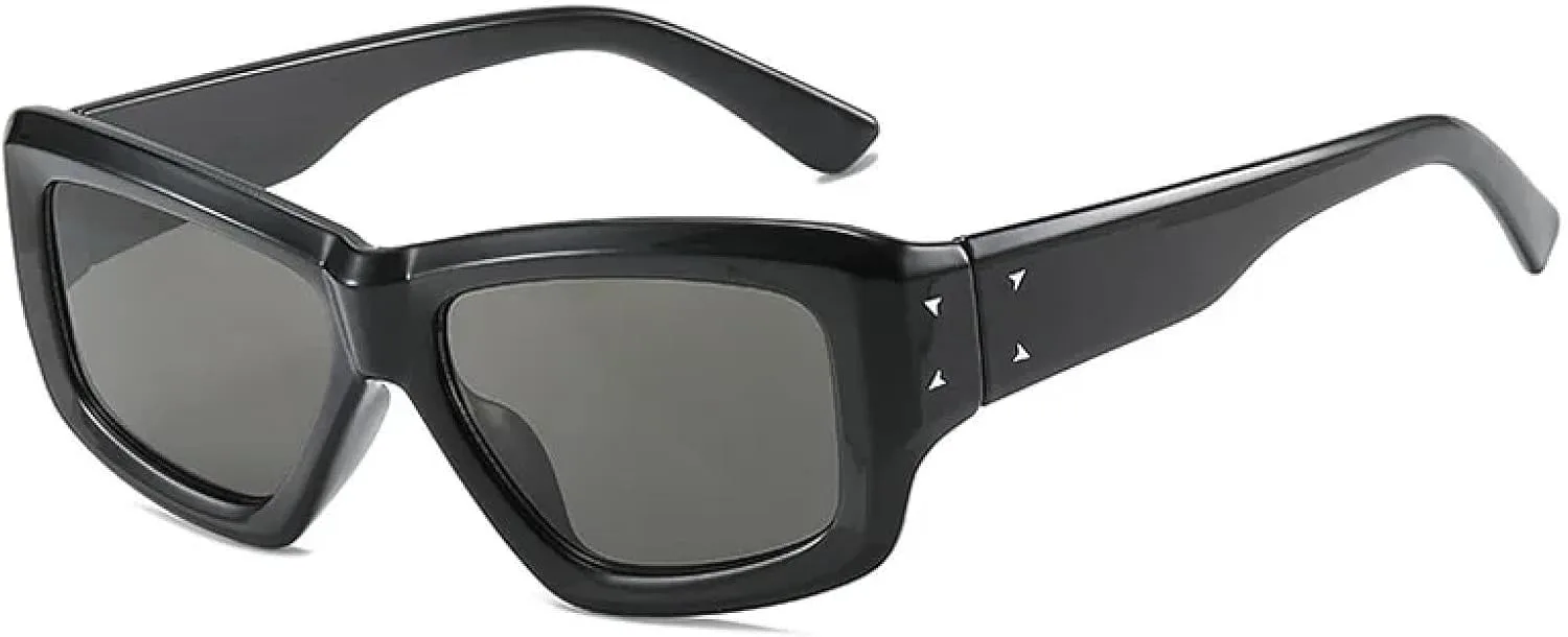 

Модные солнцезащитные очки для женщин с защитой от УФ-излучения UV400, солнцезащитные очки для мужчин для активного отдыха на природе SZVVBKK, Black Gray