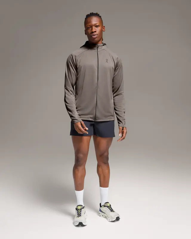 

Толстовка с капюшоном Climate Zip On-Running, коричневый