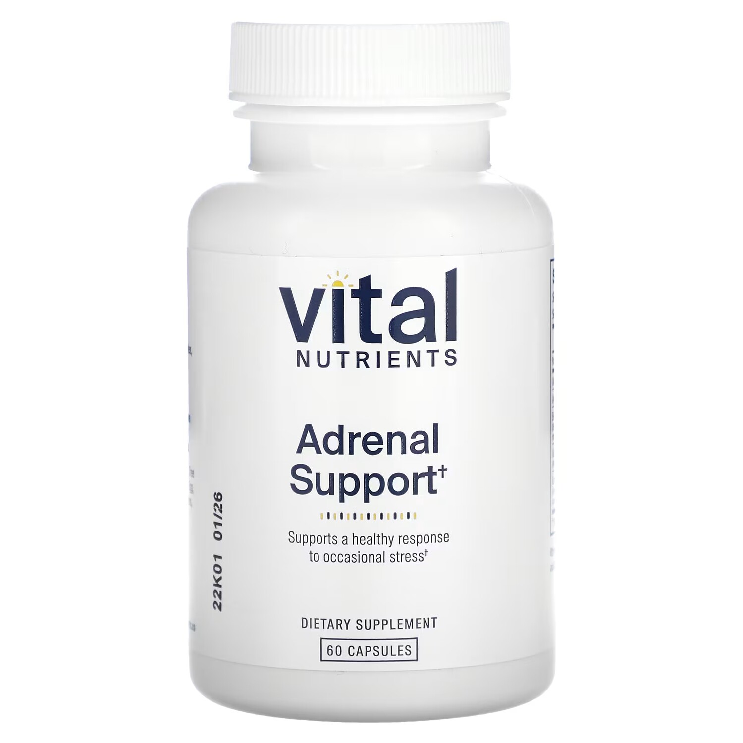 

Vital Nutrients Поддержка надпочечников 60 капсул