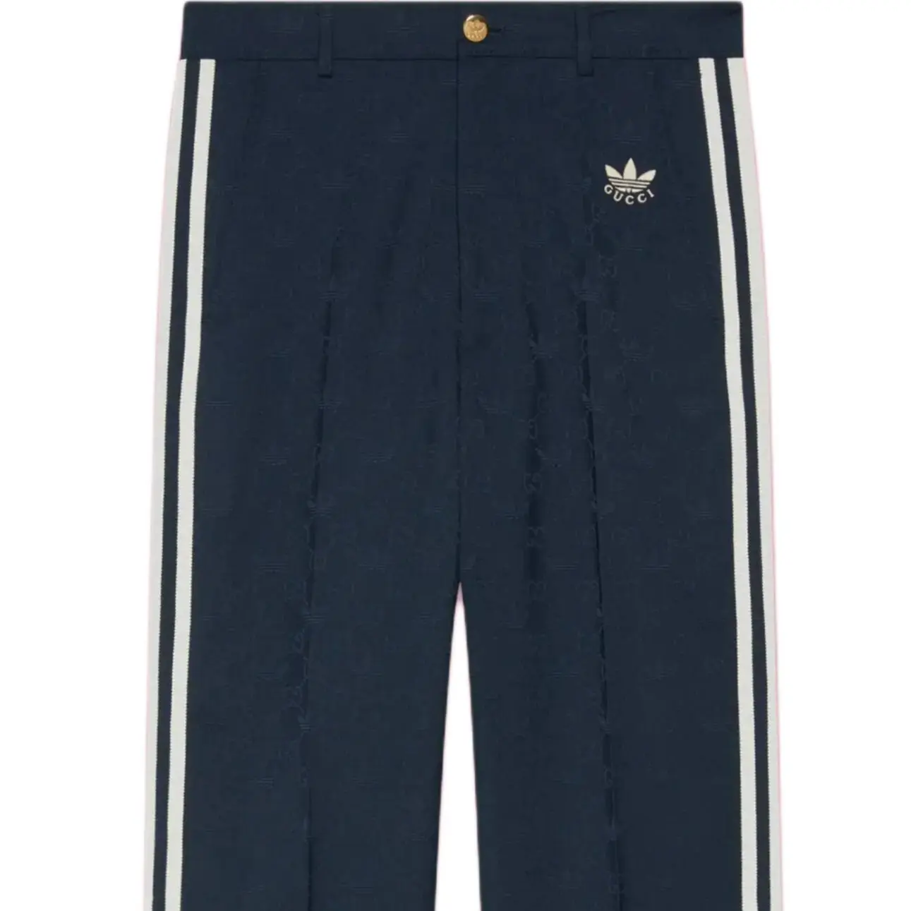 Брюки мужские Adidas x Gucci, темно-синий — фото 2
