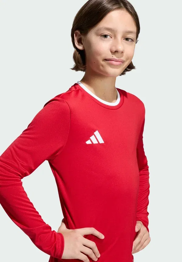 Футболка с длинным рукавом Adidas Performance, цвет команды пауэр ред/белый — фото 3