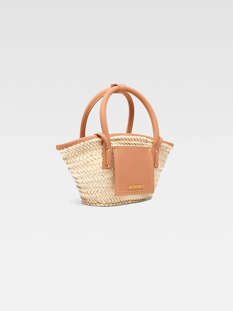 

Мини-сумка-корзинка для пляжа Le petit panier Soli Jacquemus, светло-коричневый