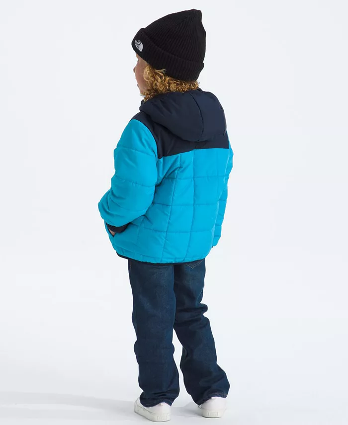 Мальчиковая куртка Shasta Reversible 2T-7 с полной молнией The North Face, синий — фото 2