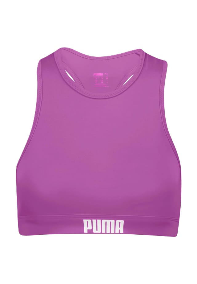 

Верх бикини-борцовка с защитой от ультрафиолета 50+ Puma, пурпурный