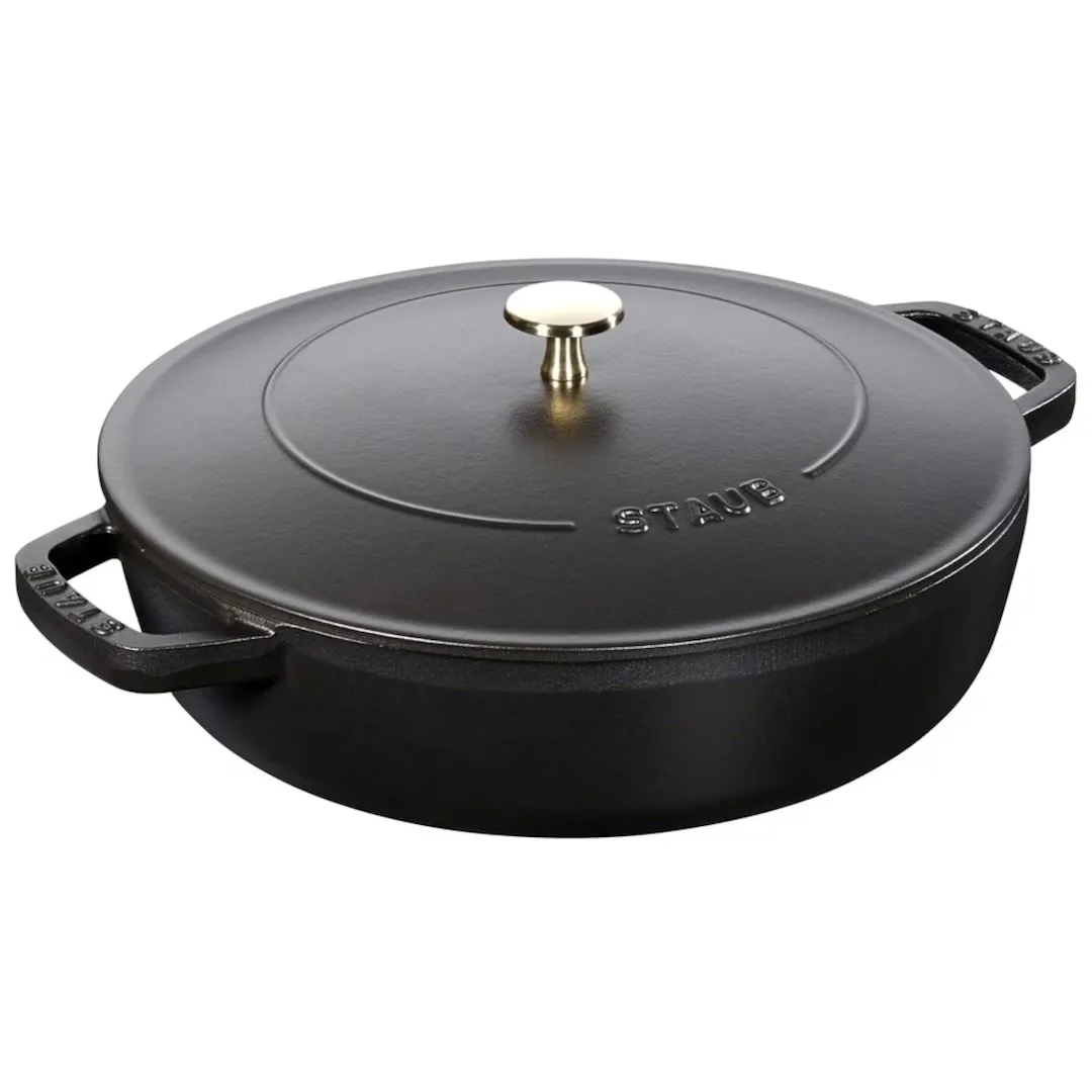 

Сотейник Staub Chistera, чугун, 2.4 л, 24 см, черный