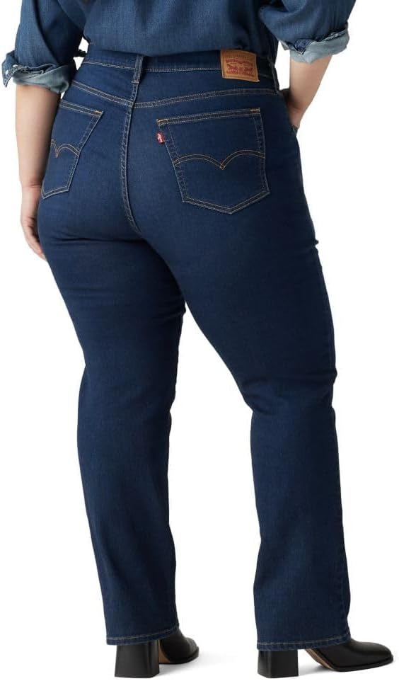 Женские джинсы Levi's 724 с высокой талией (большие размеры), Chelsea Carbon Glow — фото 2