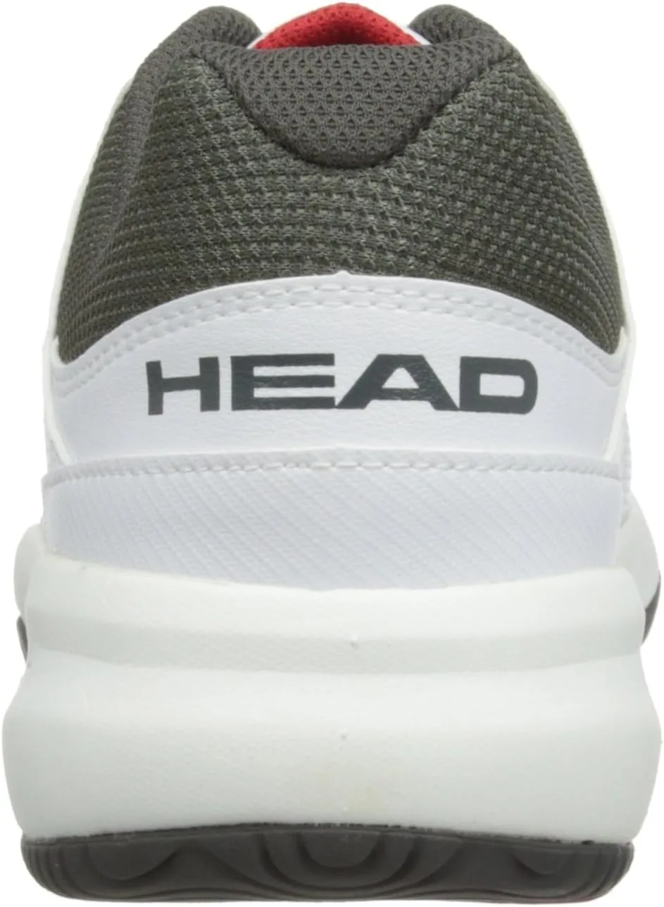 Мужские теннисные кроссовки HEAD Lazer M Whgr, белый/красный/серый — фото 3