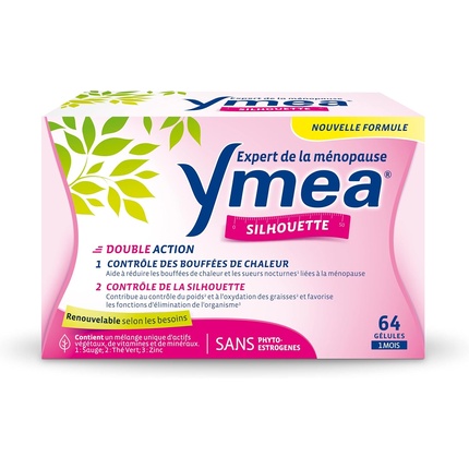 

Пищевая добавка Silhouette Menopause с растительными активными веществами и витаминами Ymea