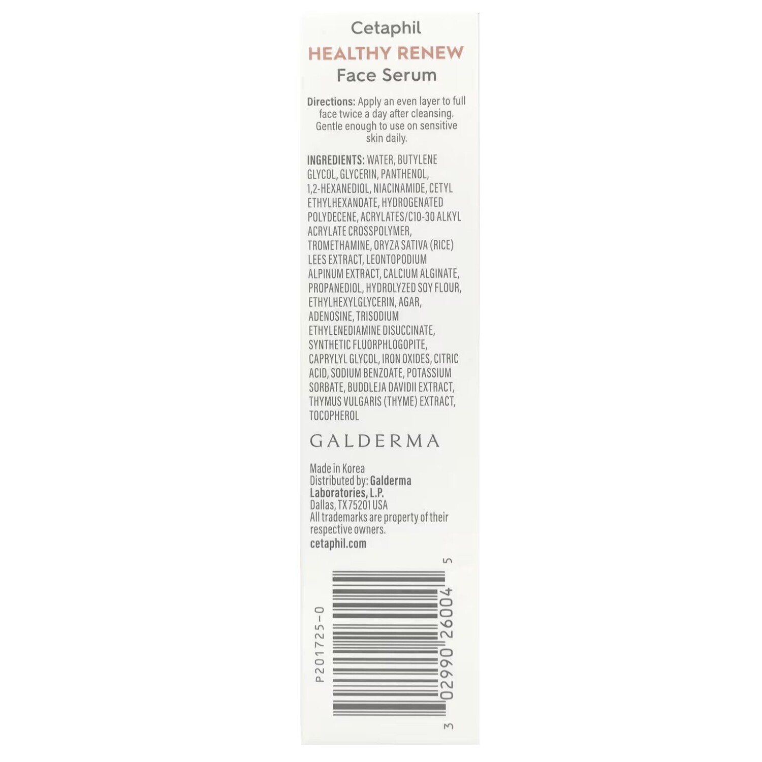 Сыворотка Cetaphil — Healthy Renew, для лица, без отдушек, ( ), 28 г — фото 3