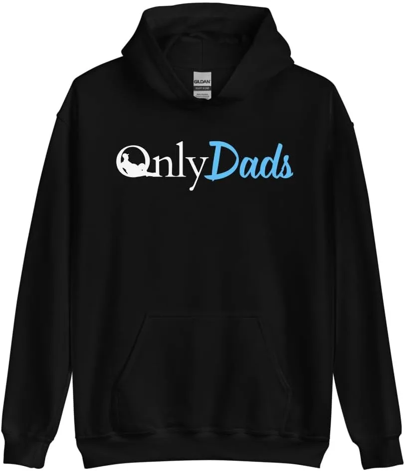 Толстовка Funny Only Dads Fans Of Sarcastic Humor, подарок для мужчин, унисекс Generic, черный