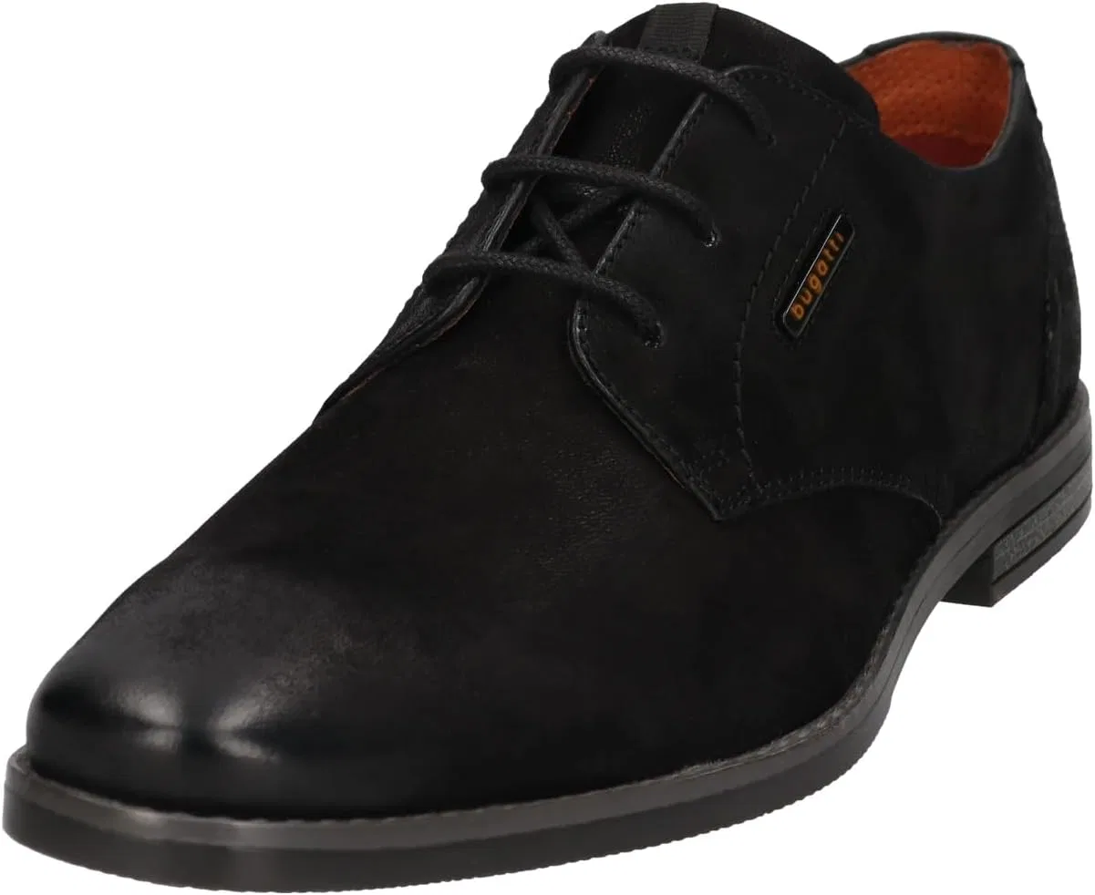 Туфли bugatti 311-ADJ02-3500-1000 Schnürschuhe schwarz schwarz, Black — фото 2